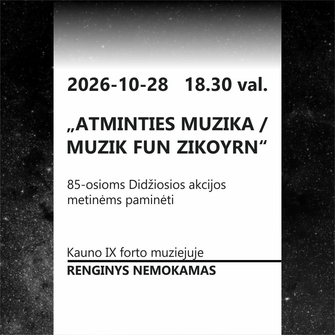 85 metai po Didžiosios akcijos – atmintis lieka